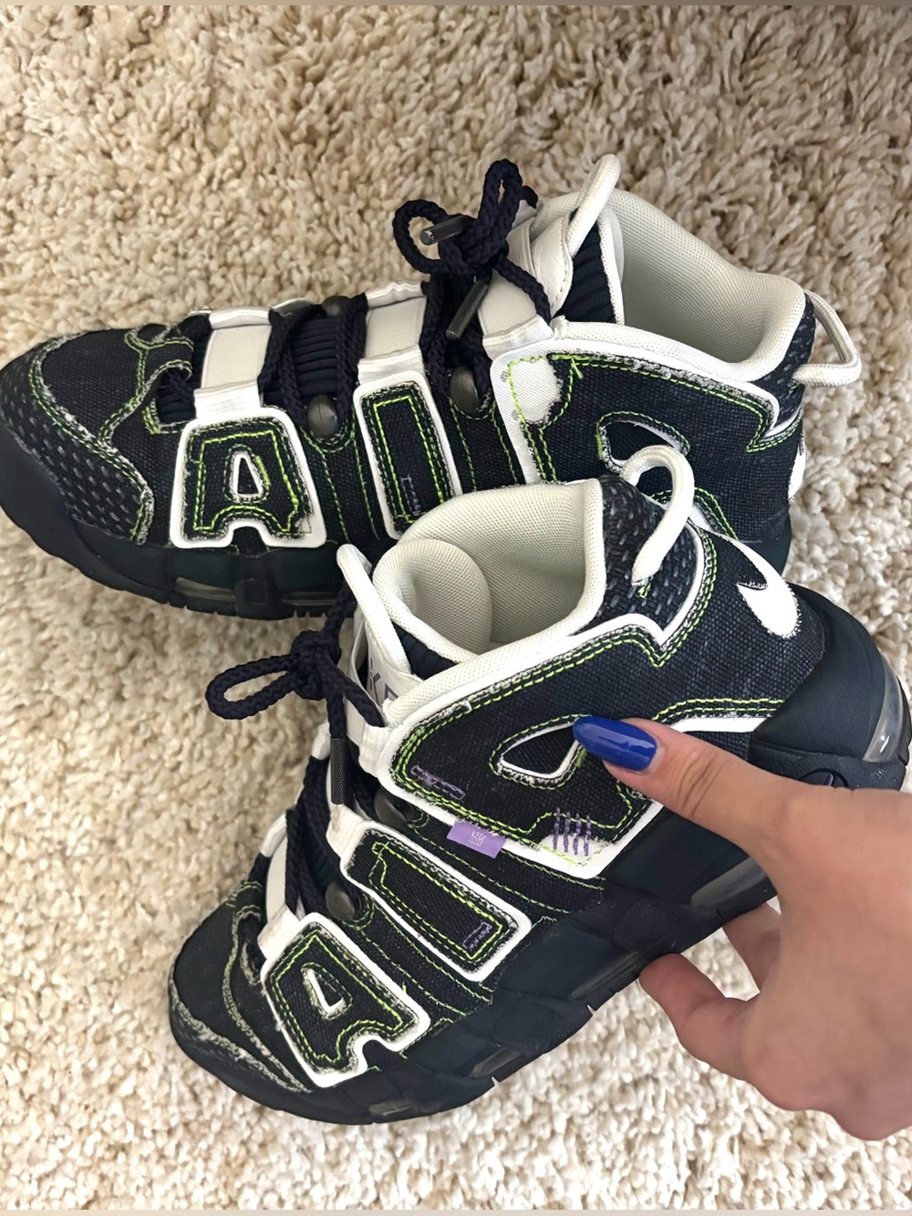 Serena Williams Denim x Nike Uptempos